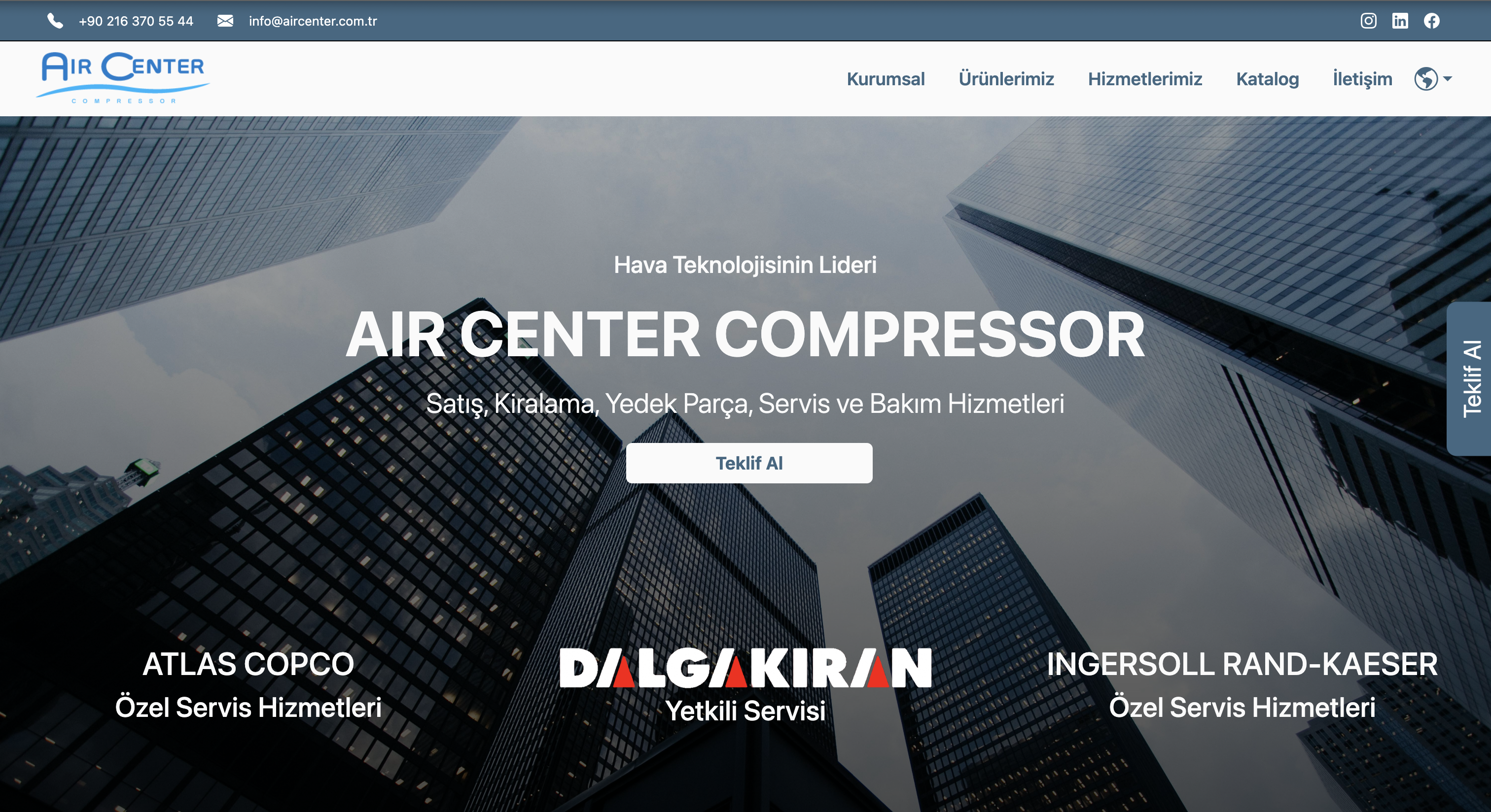 Air Center Compressor